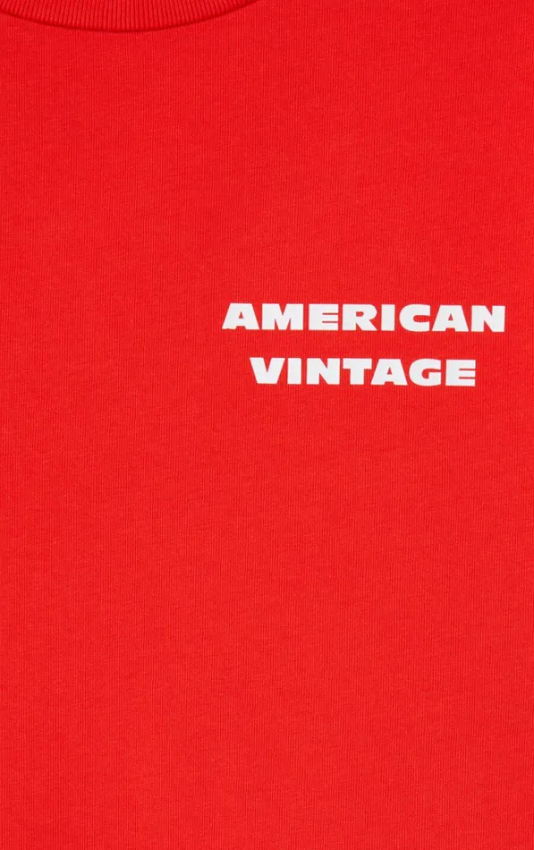 American Vintage Short Sleeve TShirts Kids TShirt Fizvalley Vintage Strawberries Tree
