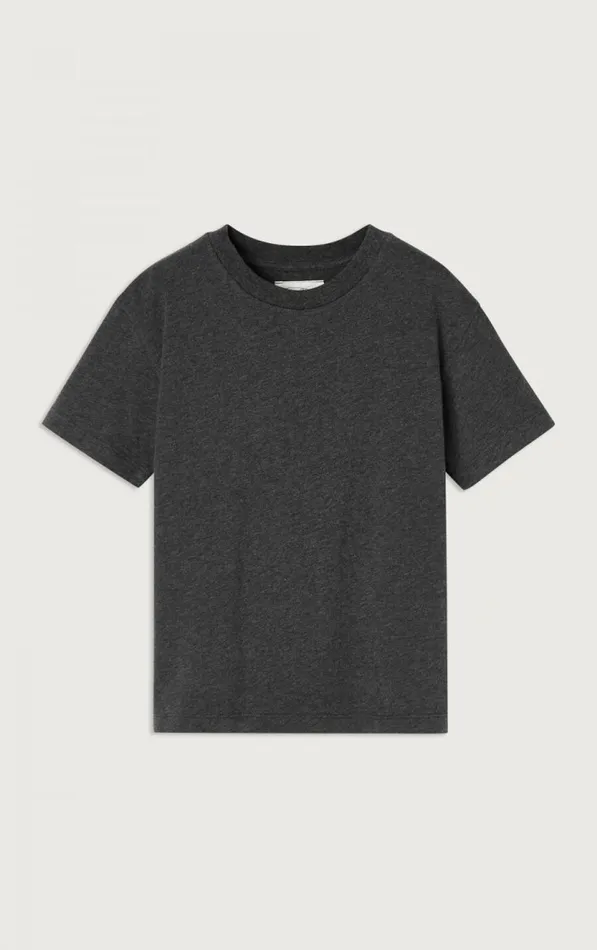American Vintage Short Sleeve TShirts Kids TShirt Gamipy Melange Charcoal