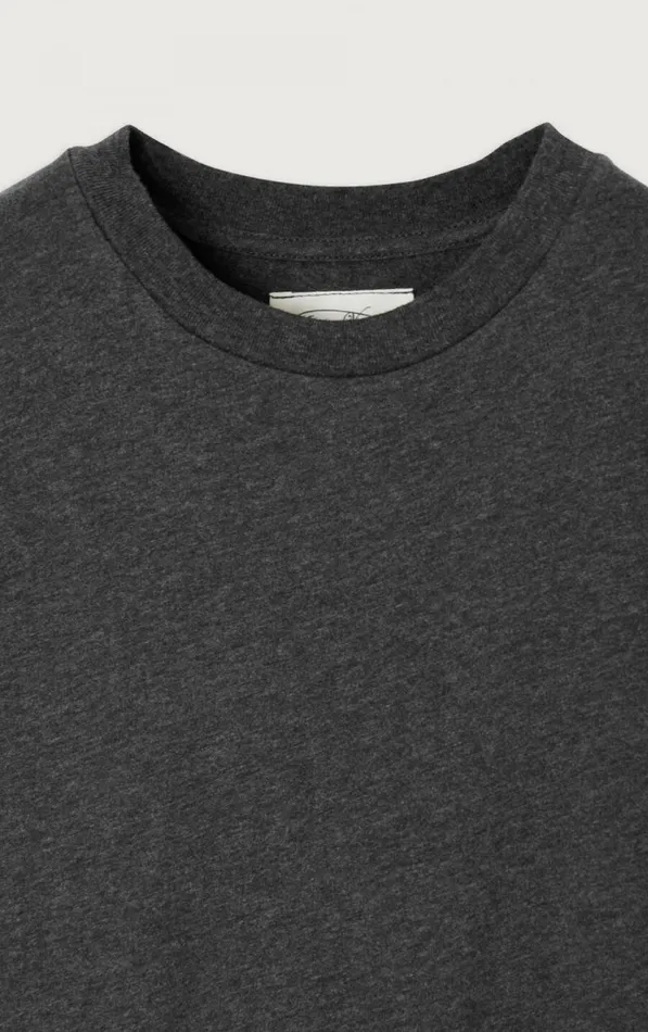 American Vintage Short Sleeve TShirts Kids TShirt Gamipy Melange Charcoal