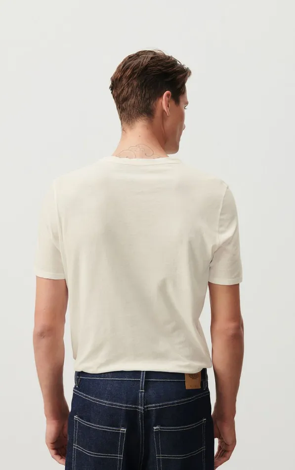 American Vintage Short Sleeve TShirts Men TShirt Devon Vintage Offwhite American Vintage Short Sleeve TShirts Men TShirt Devon Vintage Offwhite