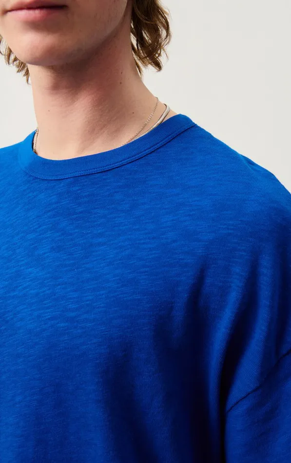 American Vintage Short Sleeve TShirts Men TShirt Sonoma Prussian Blue Vintage American Vintage Short Sleeve TShirts Men TShirt Sonoma Prussian Blue Vintage