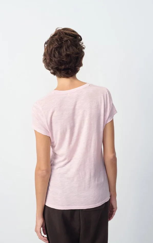 American Vintage Short Sleeve TShirts Women TShirt Jacksonville Vintage Marshmallow