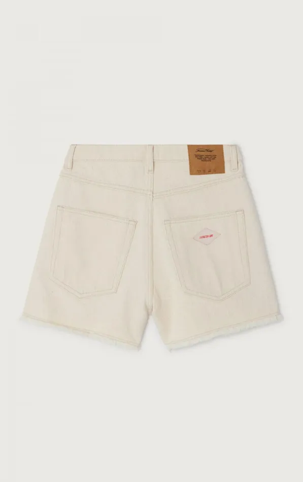 American Vintage Shorts Women Shorts Tineborow Ecru American Vintage Shorts Women Shorts Tineborow Ecru