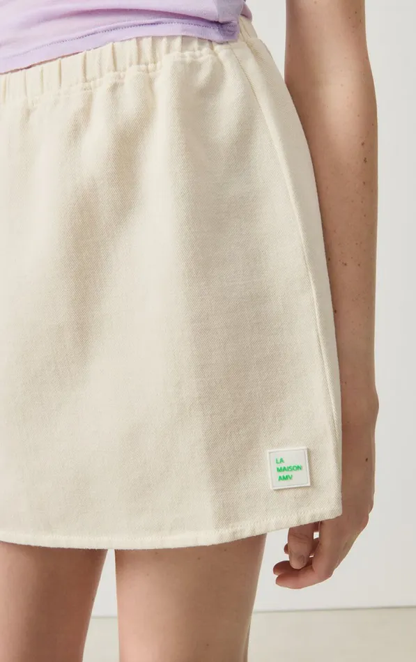 American Vintage Skirts Women Skirt Afaz Ecru American Vintage Skirts Women Skirt Afaz Ecru