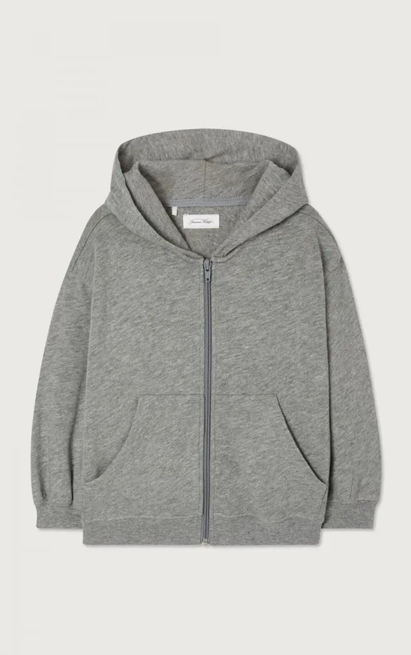 American Vintage Sweatshirts Kids Hoodie Sonoma Heather Grey