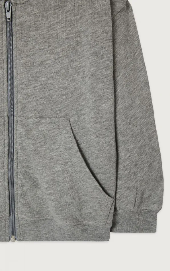 American Vintage Sweatshirts Kids Hoodie Sonoma Heather Grey
