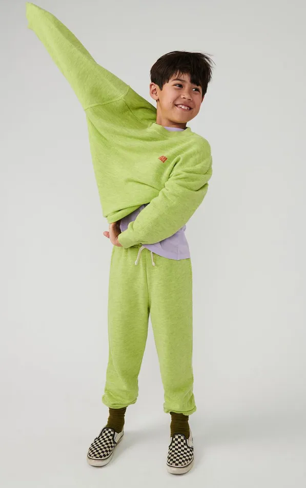 American Vintage Sweatshirts Kids Sweatshirt Doven Overdyed Fluorescent Yellow American Vintage Sweatshirts Kids Sweatshirt Doven Overdyed Fluorescent Yellow