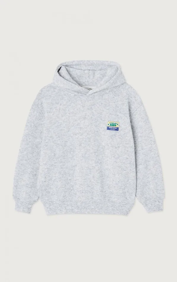 American Vintage Sweatshirts Kids Sweatshirt Evona Melange Light Grey