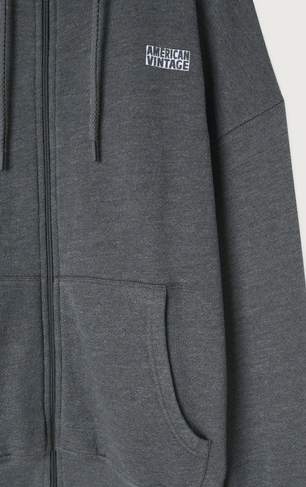 American Vintage Sweatshirts Men Sweatshirt Doven Overdyed Carbon American Vintage Sweatshirts Men Sweatshirt Doven Overdyed Carbon