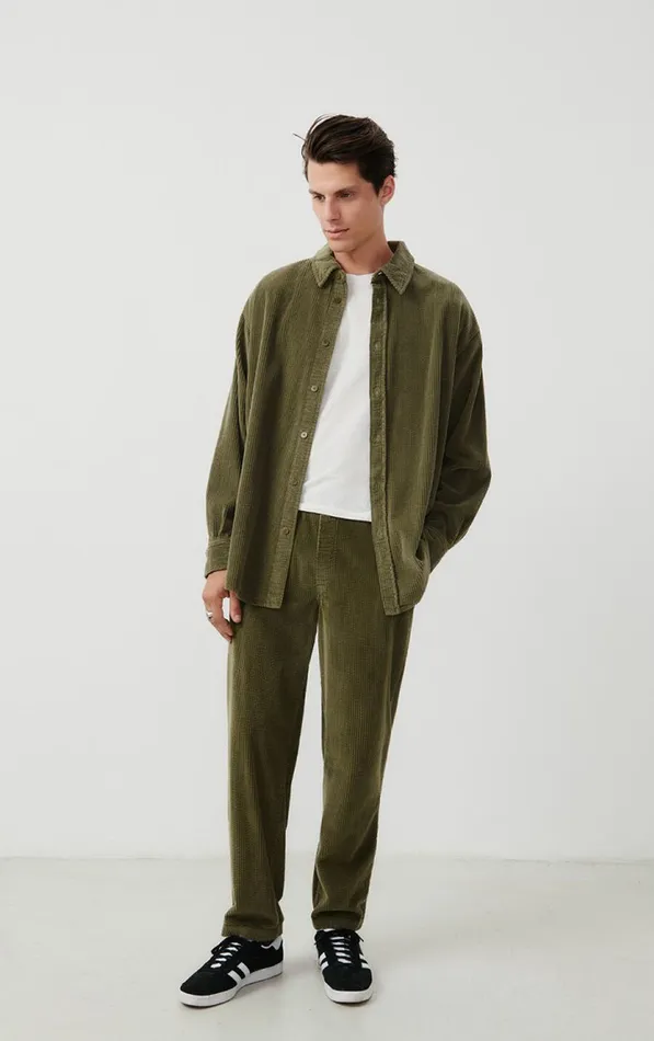 American Vintage Trousers Men Trousers Padow Khaki Vintage