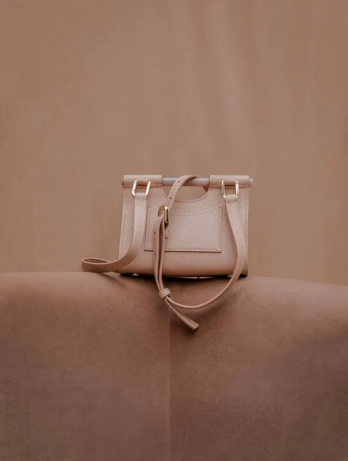 Ancne Micro Nude Latte Women Bobbies Bags