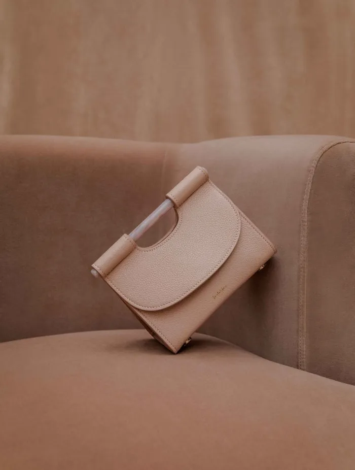 Ancne Micro Nude Latte Women Bobbies Bags