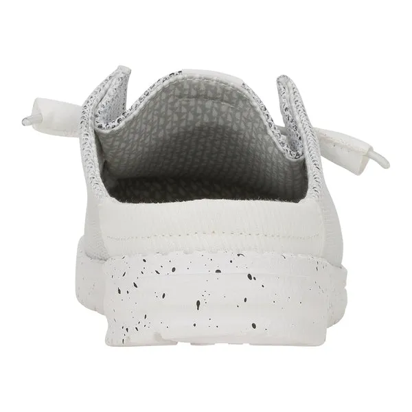 Apparel heydude Wendy Slip Stretch Sox Stone White Mules