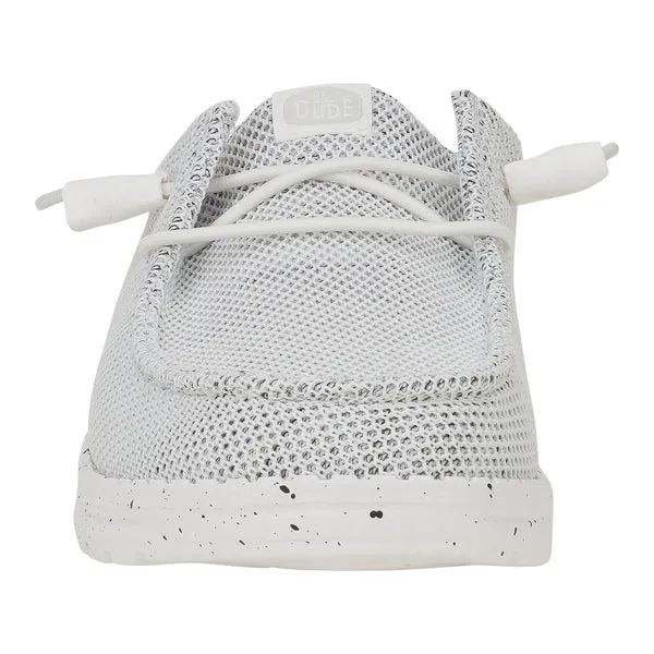 Apparel heydude Wendy Slip Stretch Sox Stone White Mules