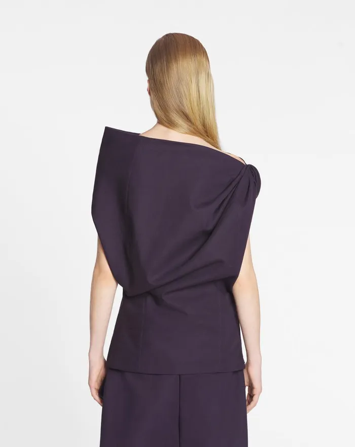 Asymmetrical Top Japanese Ink Women Lanvin Tops Asymmetrical Top Japanese Ink Women Lanvin Tops