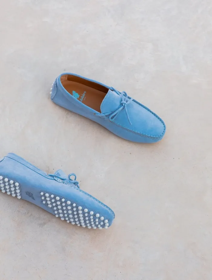Ayrton Azurin Blue Men Bobbies Loafers Ayrton Azurin Blue Men Bobbies Loafers