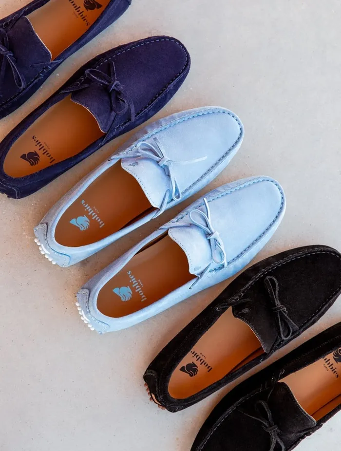 Ayrton Azurin Blue Men Bobbies Loafers Ayrton Azurin Blue Men Bobbies Loafers