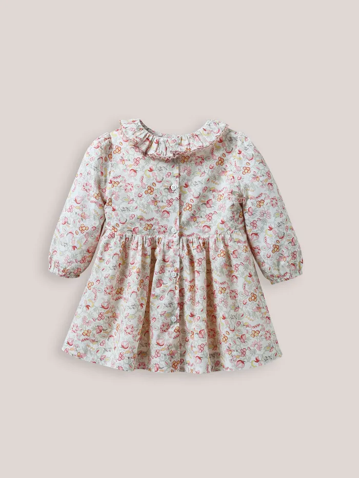 Baby Cyrillus Baby Girl Mireille Print Dress Imp Mireille