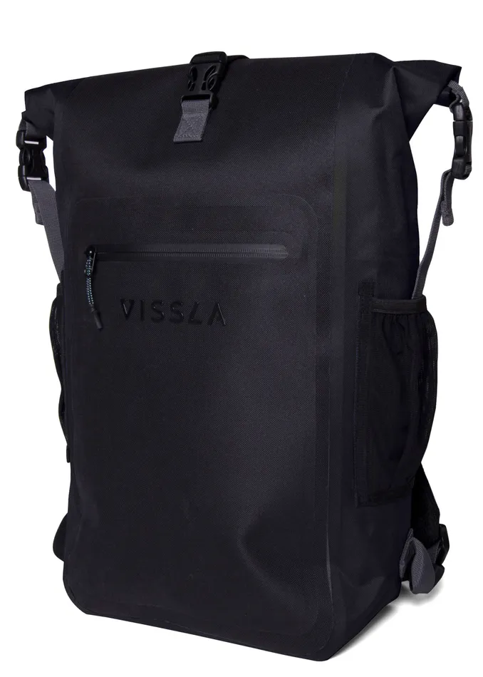 Bags Men Vissla North Seas 18L Dry Backpack Black