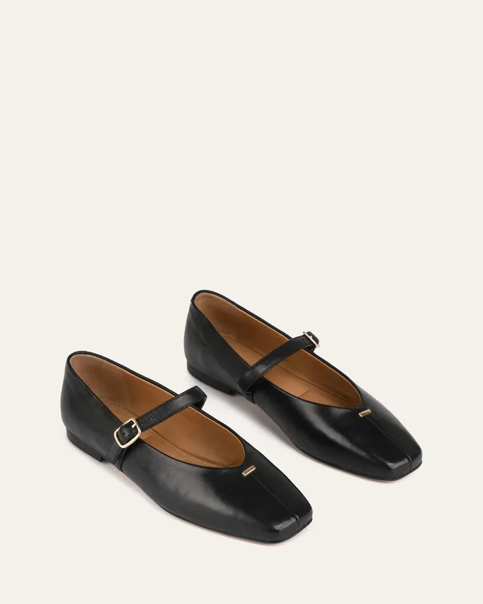 BALLET Women jomercer April casual flats black leather BALLET Women jomercer April casual flats black leather
