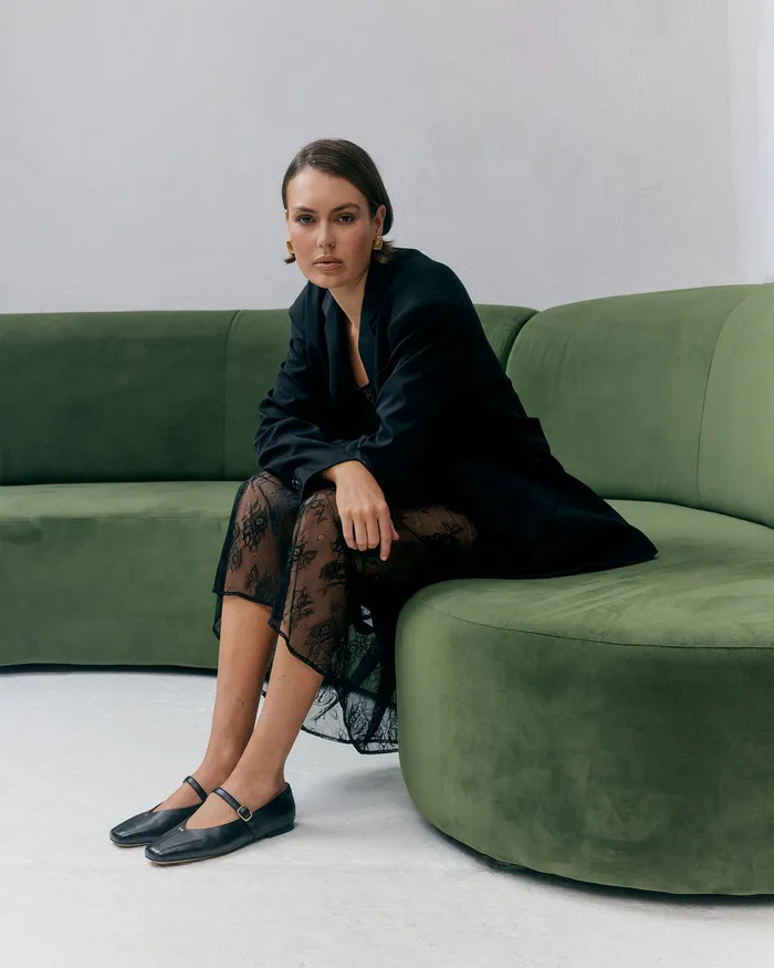 BALLET Women jomercer April casual flats black leather BALLET Women jomercer April casual flats black leather