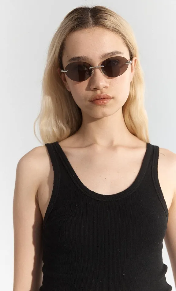 Bec Bridge Accessories NEO SUNGLASSES Chromeblack 8211 Women