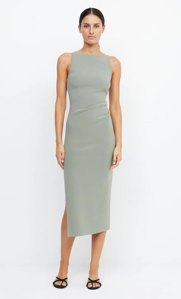 Bec Bridge Bridesmaids Dresses BE MINE TUCK DRESS Sage 8211 Women