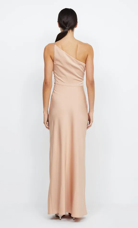 Bec Bridge Bridesmaids Dresses ETERNITY ASYM MAXI DRESS Rose Gold 8211 Women