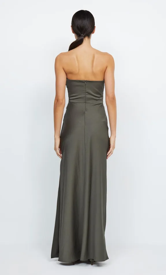 Bec Bridge Bridesmaids Dresses ETERNITY STRAPLESS MAXI Dark Willow 8211 Women