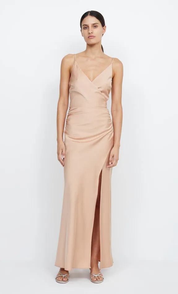 Bec Bridge Bridesmaids Dresses ETERNITY V MAXI DRESS Rose Gold 8211 Women