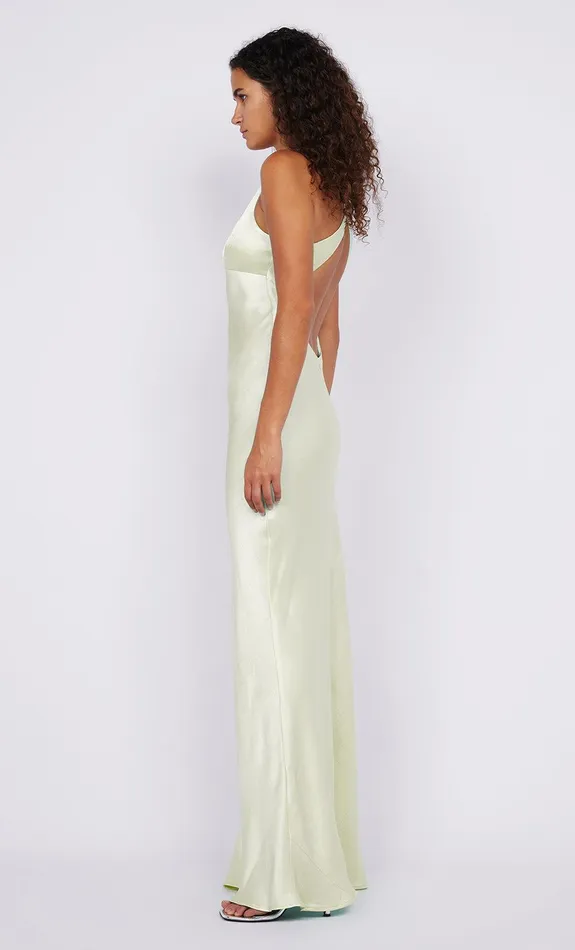 Bec Bridge Bridesmaids Dresses MAXINA CROSSOVER DRESS Ice Yellow 8211 Women