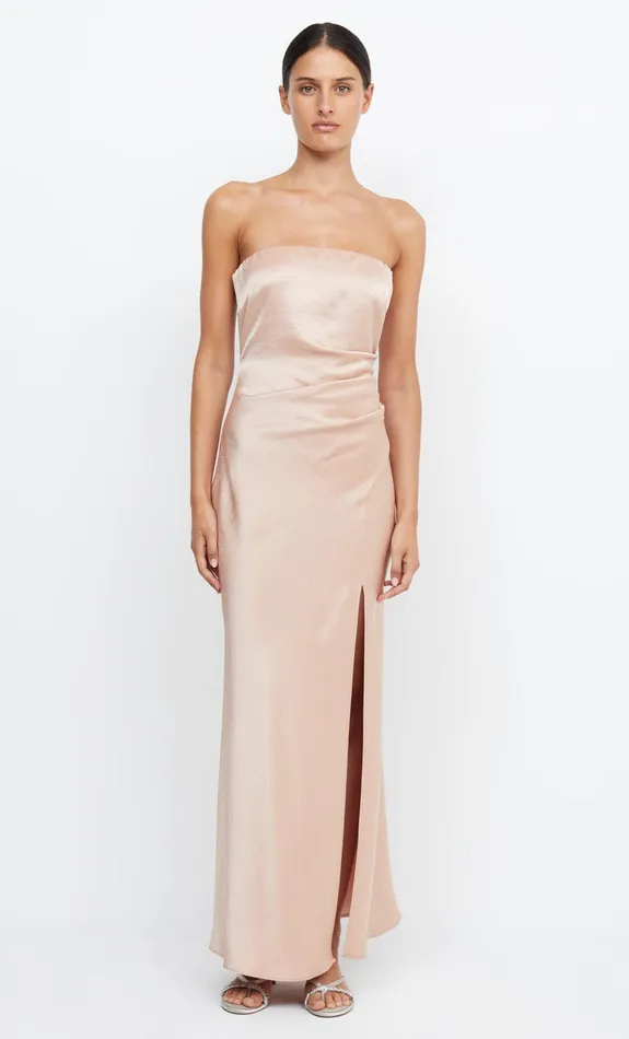 Bec Bridge Bridesmaids Dresses THE DREAMER STRAPLESS DRESS Rose Gold 8211 Women