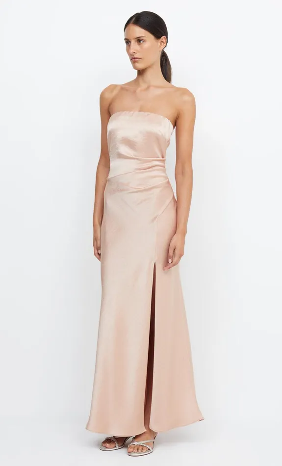 Bec Bridge Bridesmaids Dresses THE DREAMER STRAPLESS DRESS Rose Gold 8211 Women