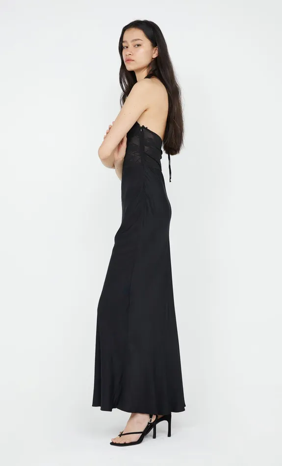 Bec Bridge Dresses AKARI HALTER DRESS Black 8211 Women
