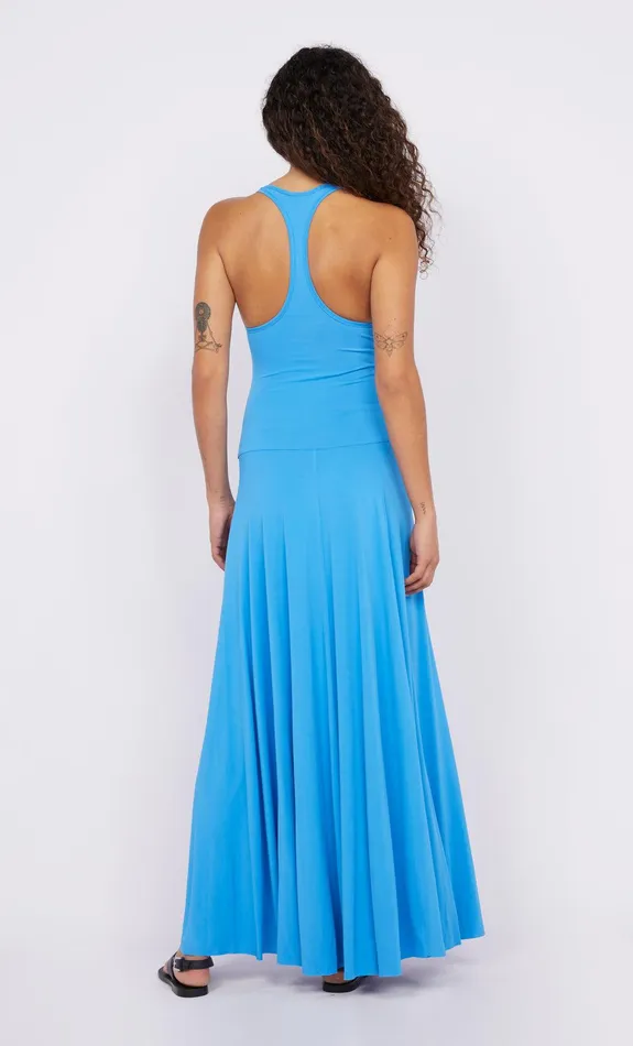 Bec Bridge Dresses DELANY SINGLET MAXI DRESS Azure 8211 Women
