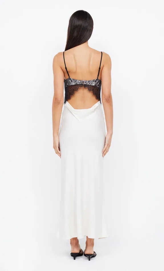 Bec Bridge Dresses EMERY LACE MAXI DRESS Ivoryblack 8211 Women