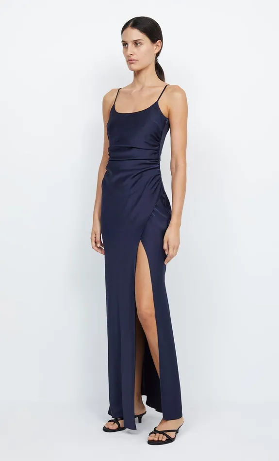 Bec Bridge Dresses ETERNITY SCOOP MAXI DRESS Ink 8211 Women
