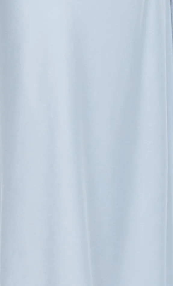 Bec Bridge Dresses ETERNITY STRAPLESS MAXI Dusty Blue 8211 Women