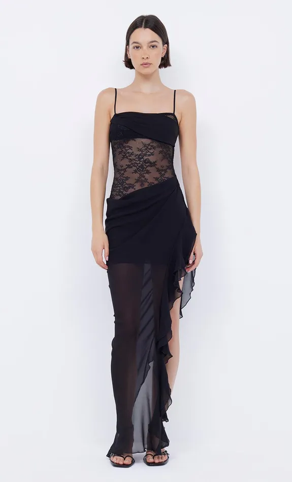 Bec Bridge Dresses LIV ASYM DRESS Black 8211 Women