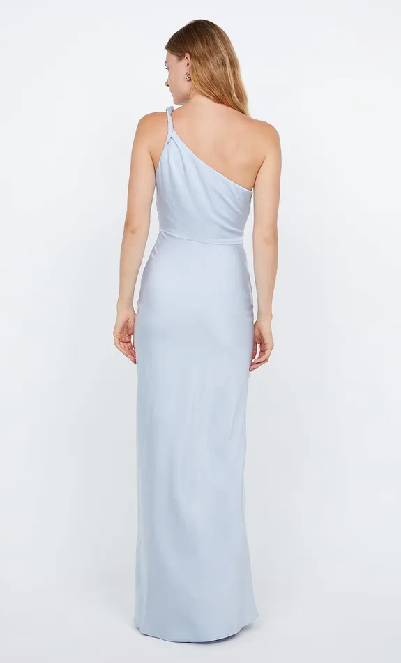 Bec Bridge Dresses LUNETTA ASYM DRESS Dusty Blue 8211 Women