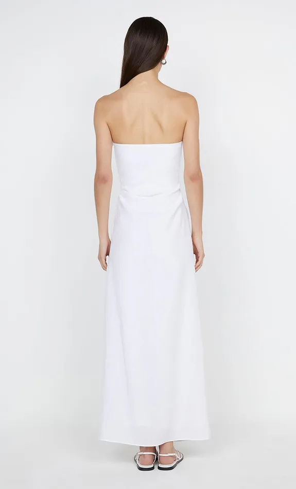 Bec Bridge Dresses MARIANNA STRAPLESS DRESS White 8211 Women