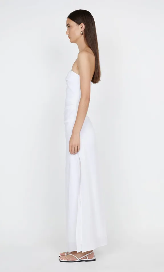 Bec Bridge Dresses MARIANNA STRAPLESS DRESS White 8211 Women