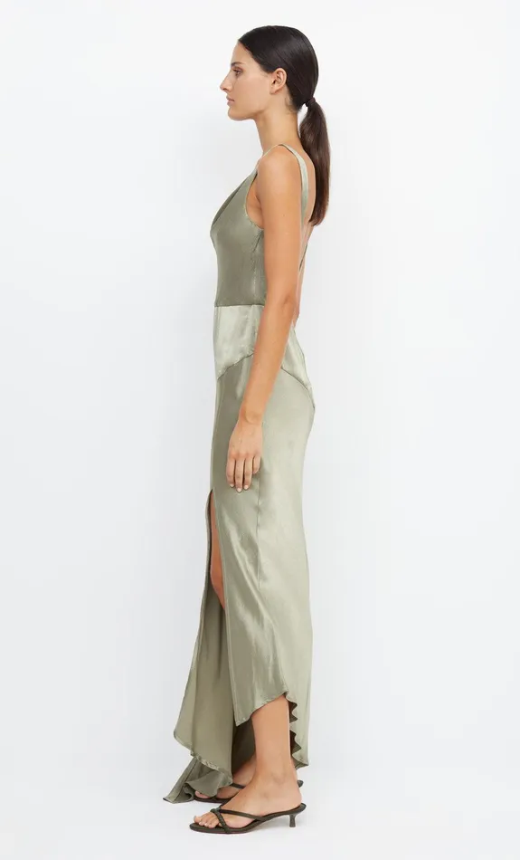 Bec Bridge Dresses MOON DANCE COWL DRESS Sage 8211 Women