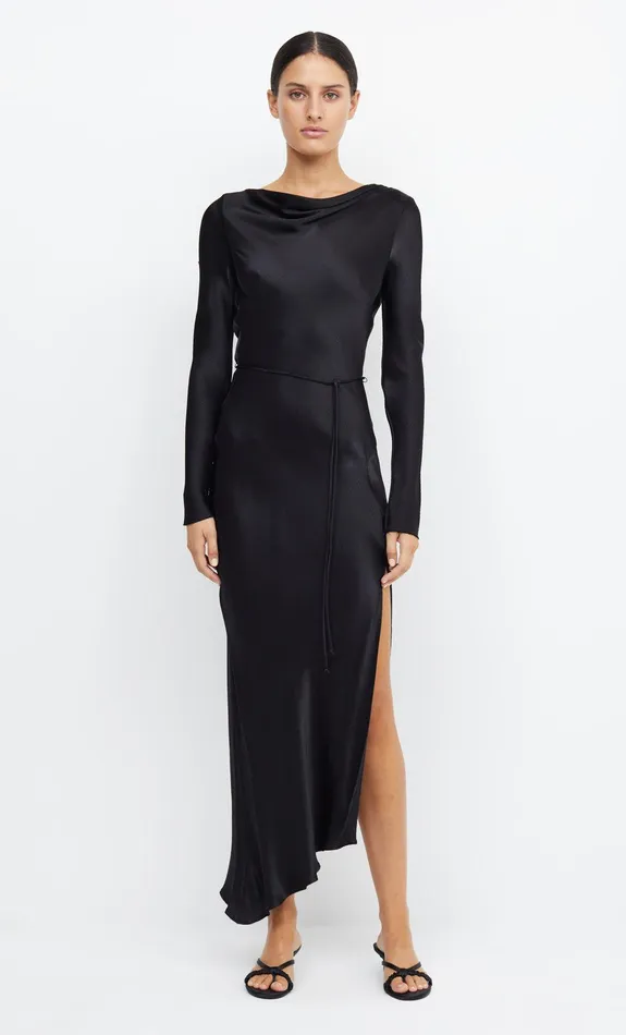 Bec Bridge Dresses MOON DANCE LONG SLEEVE MAXI DRESS Black 8211 Women