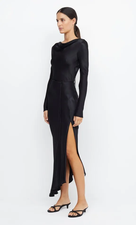 Bec Bridge Dresses MOON DANCE LONG SLEEVE MAXI DRESS Black 8211 Women