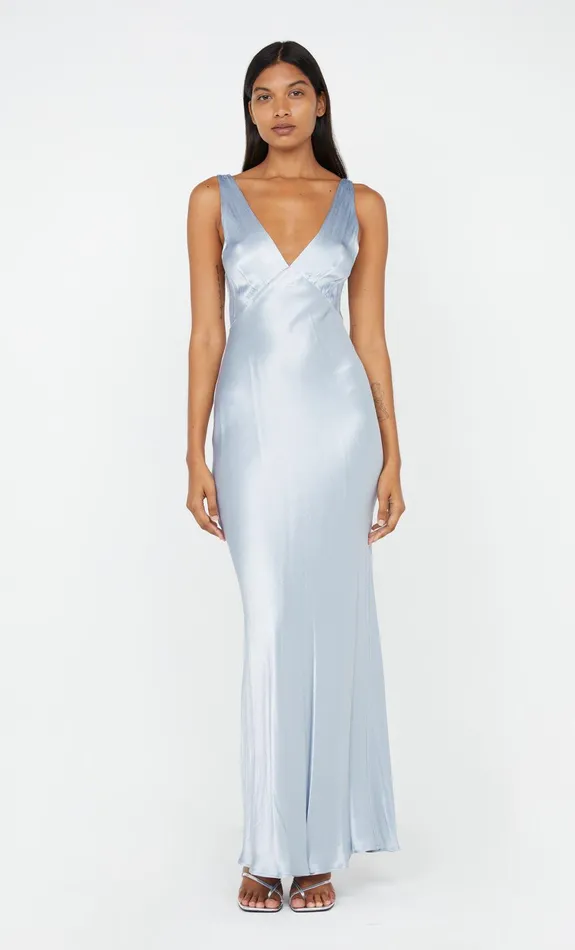 Bec Bridge Dresses MOON DANCE VERONA DRESS Dusty Blue 8211 Women
