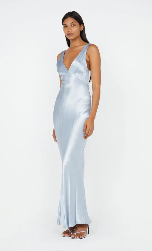 Bec Bridge Dresses MOON DANCE VERONA DRESS Dusty Blue 8211 Women