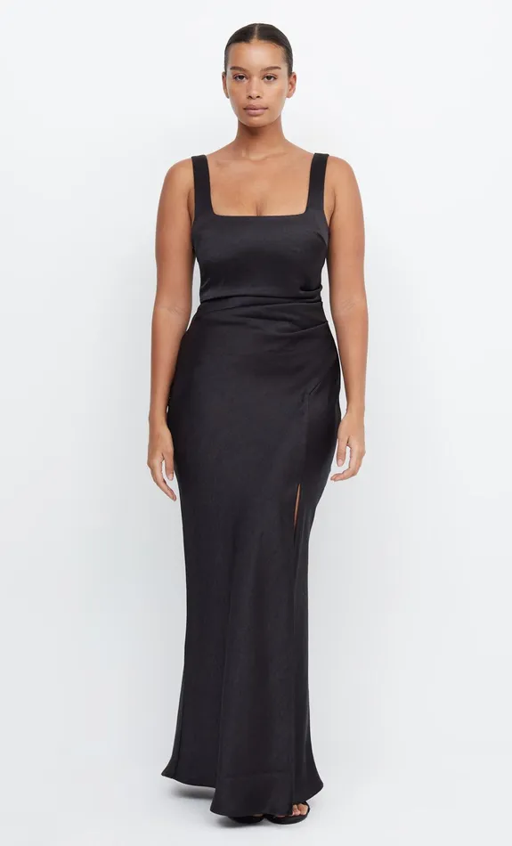 Bec Bridge Dresses THE DREAMER SQUARE NECK DRESS Black 8211 Women