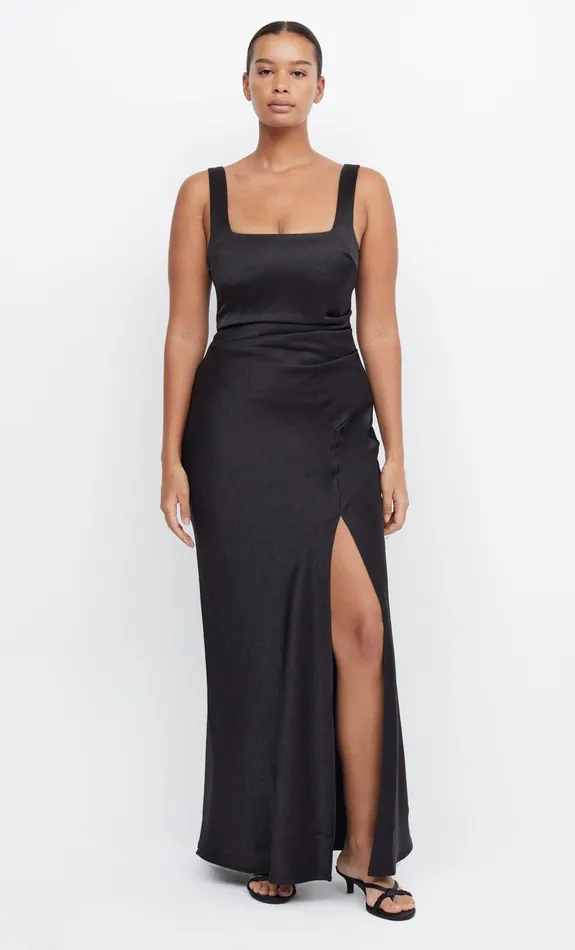 Bec Bridge Dresses THE DREAMER SQUARE NECK DRESS Black 8211 Women