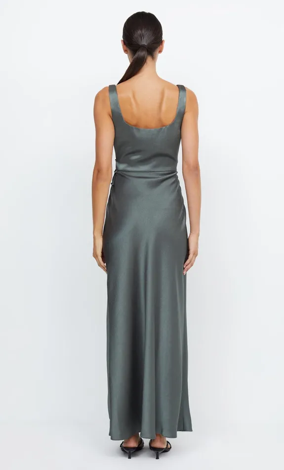 Bec Bridge Dresses THE DREAMER SQUARE NECK DRESS Dark Willow 8211 Women